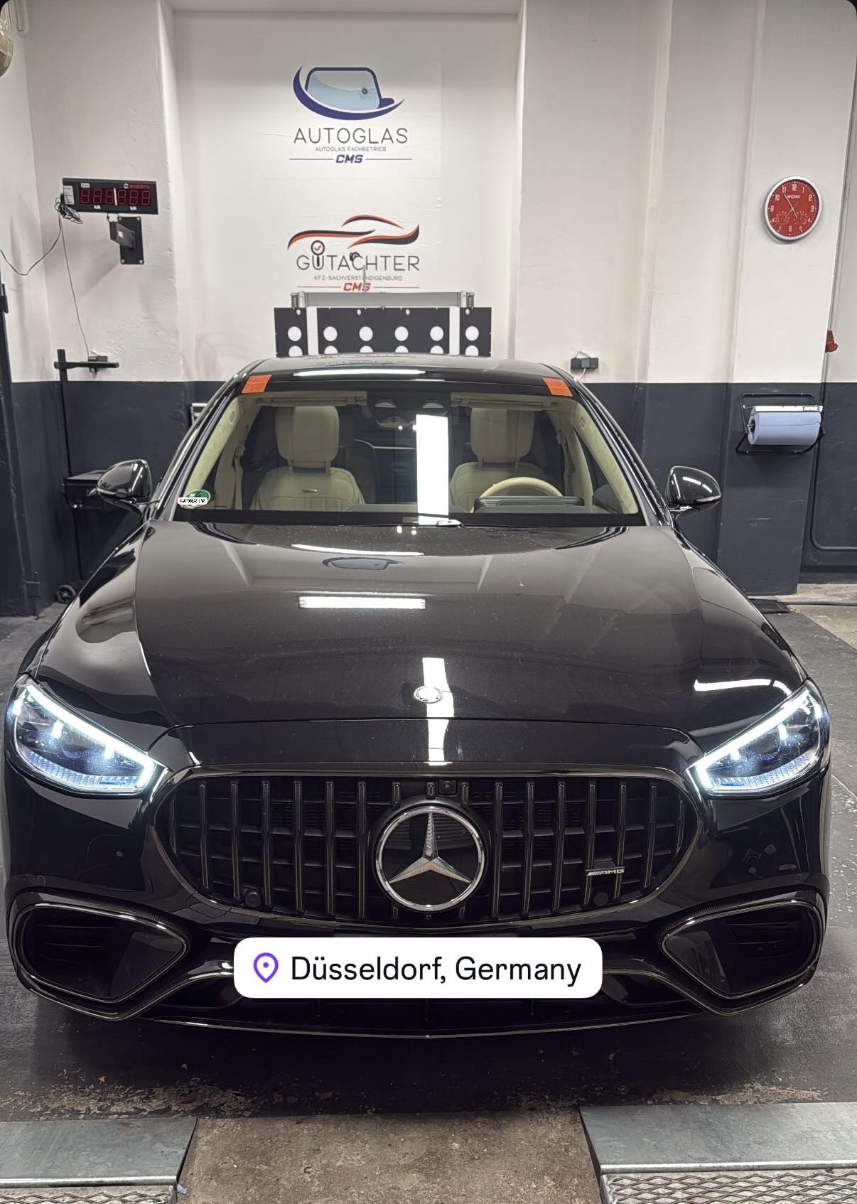Autoglas Arbeit